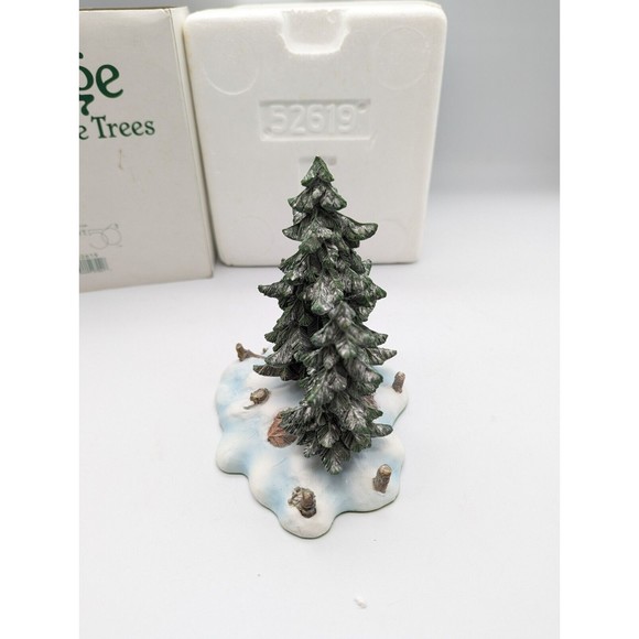 Department Dept 56 Village Accessories Double Pine Trees #52619 - Picture 3 of 8